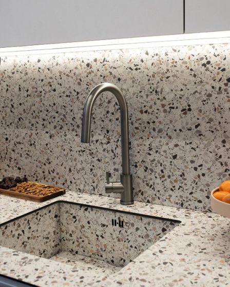Plan de travail en terrazzo pour votre cuisine